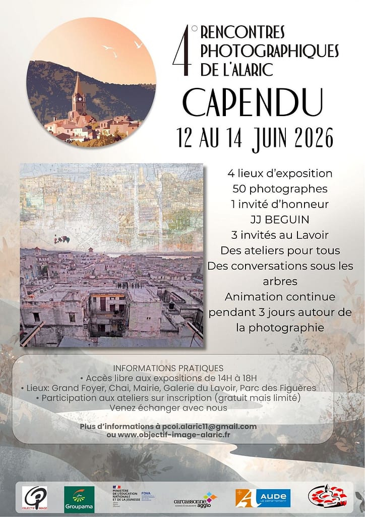 Affiche des 4emes Rencontres de l'Alaric à Capendu
