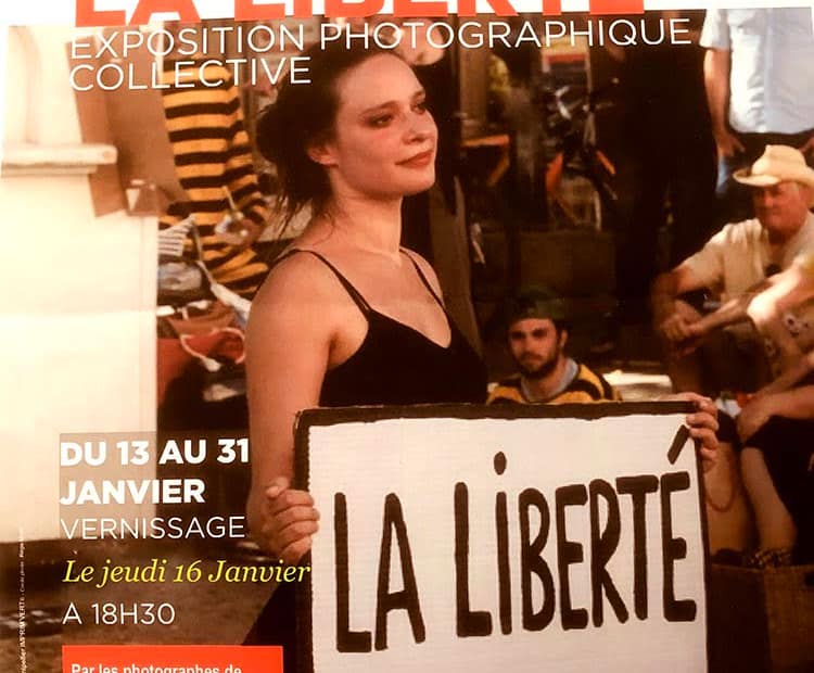 Affiche de l'expo "La liberté"
