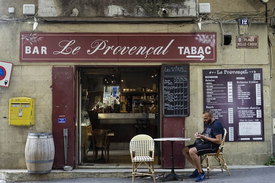 Café à Uzes
